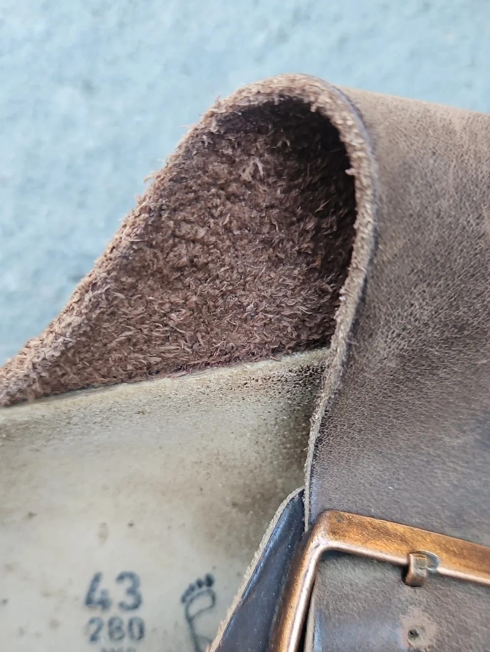 Birkenstock Arizona Brown Leather Sandals